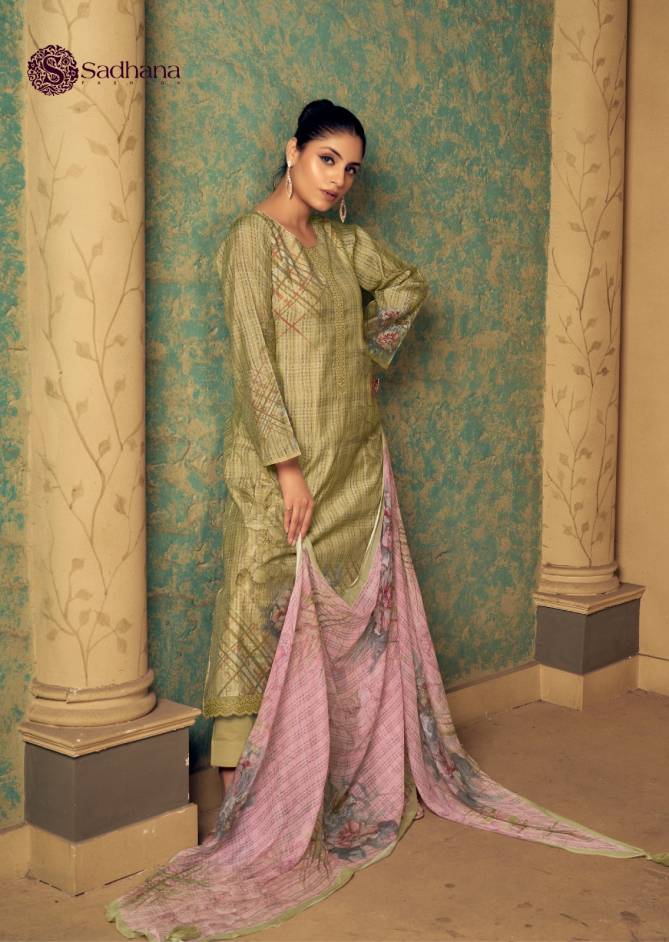 Ahaana By Sadhana Muslin Silk Digital Printed Salwar Kameez Wholesale Price In Surat